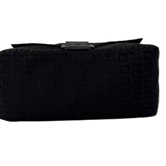 Fendi FF Logo Canvas Should bag - Picture 13 of 13